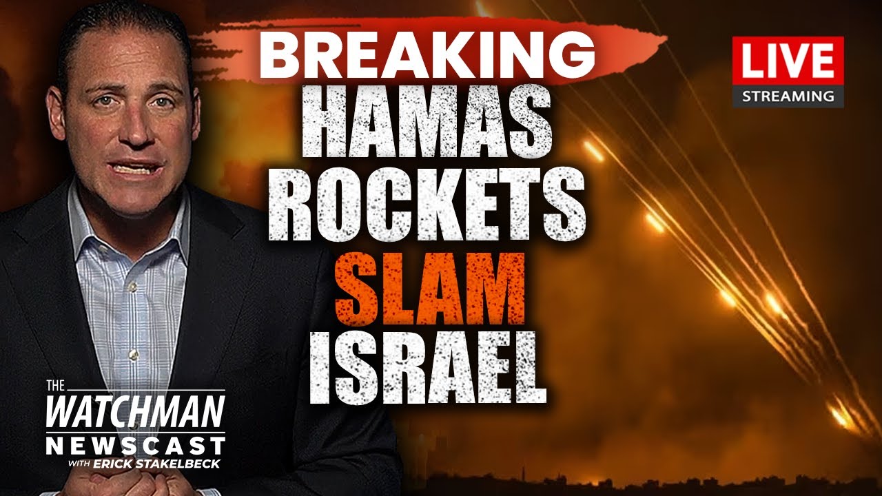 Israel SLAMMED by Hamas Rockets as Truce ENDS; Biden to ABANDON Israel? | Watchman Newscast LIVE