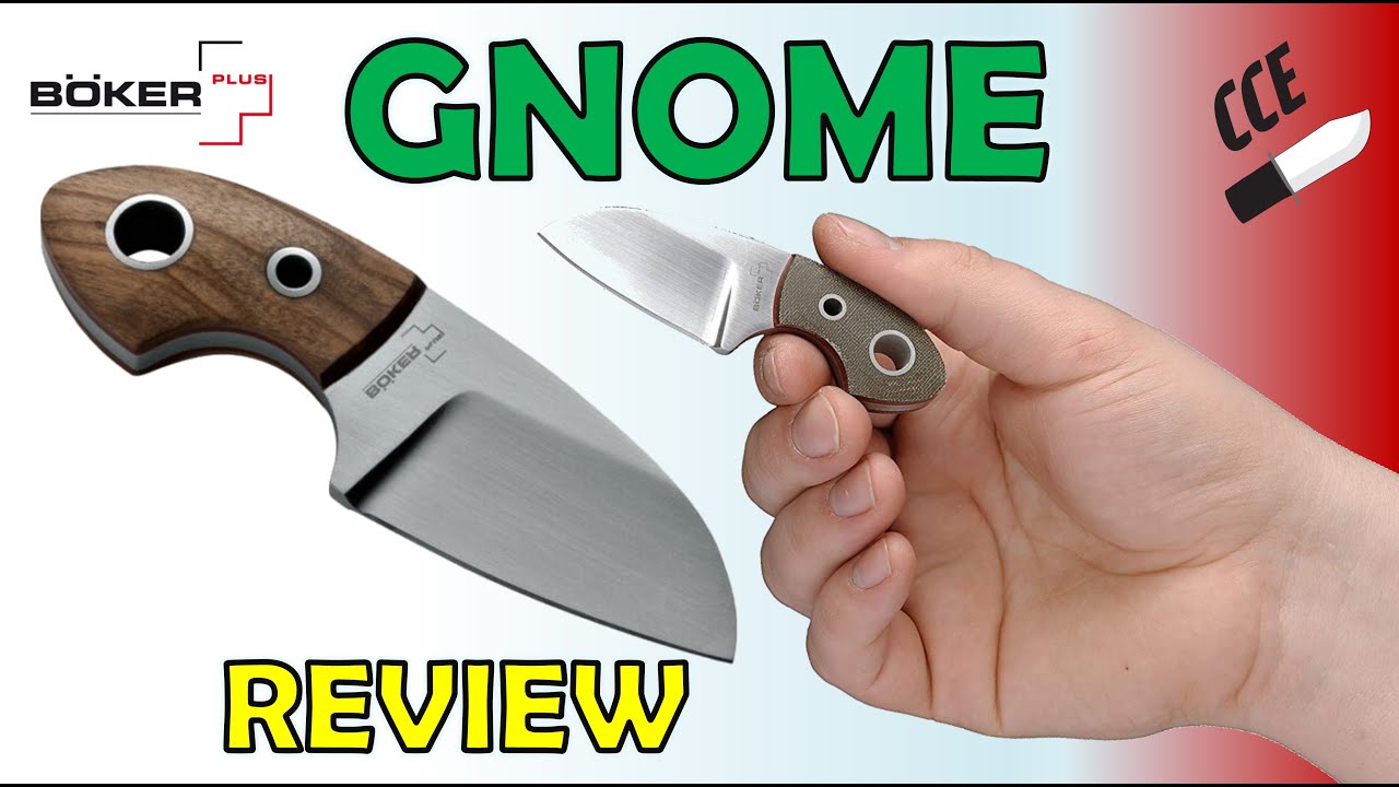 Review of the GNOME neck knife - Boker Plus design by Jesper Voxnaes