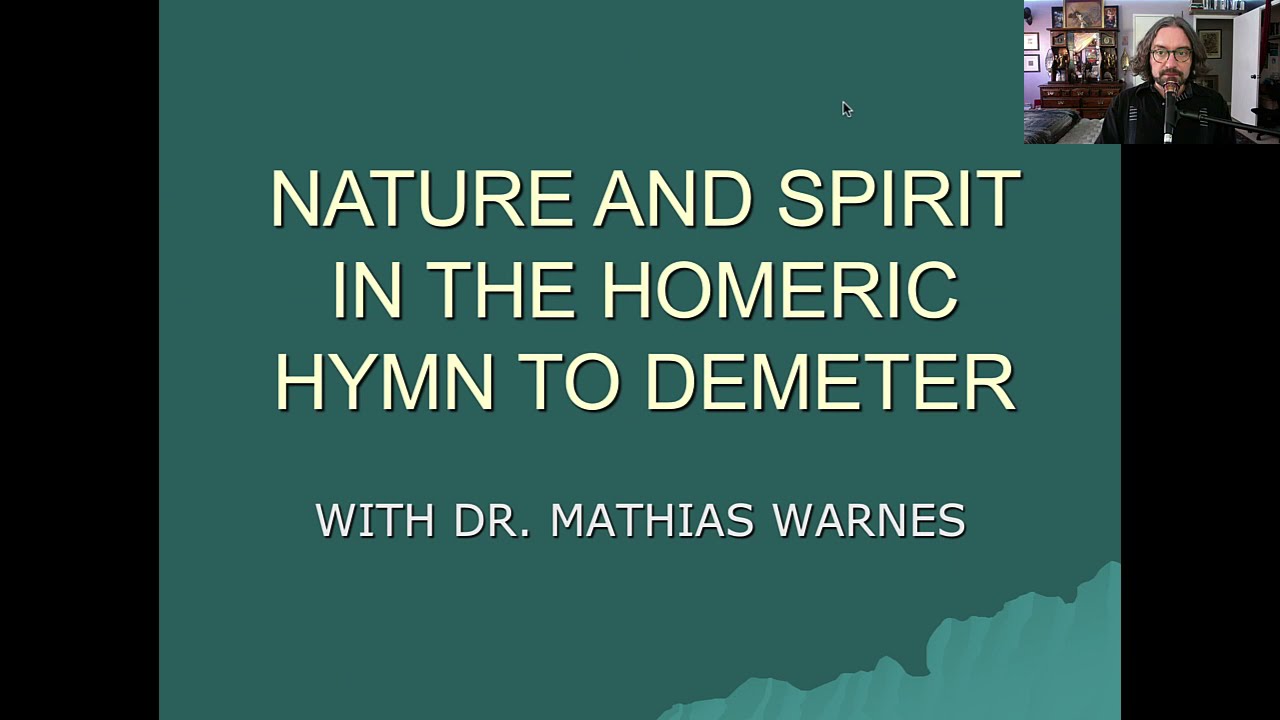 Nature and Spirit in the Homeric Hymn to Demeter