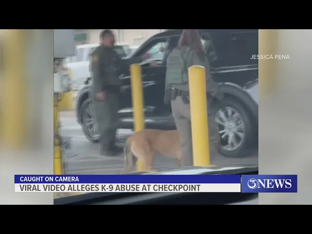 Viral video alleges K-9 abuse at Border Patrol checkpoint