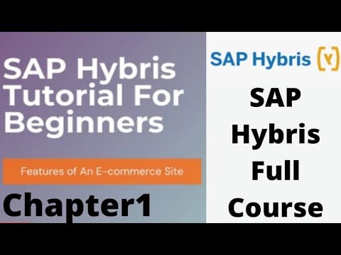 Hybris Tutorial For Beginners | SAP Hybris Tutorial For Beginners | SAP Hybris Tutorial | Part1