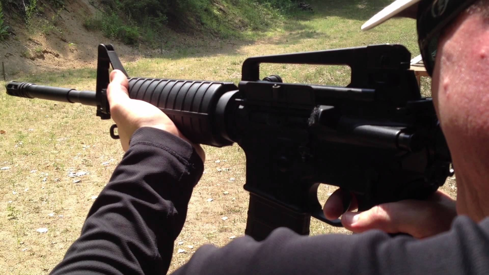 Sharing Our Second Amendment: Marcel shoots the Stag Arms Model 1L (5.56 x45mm)