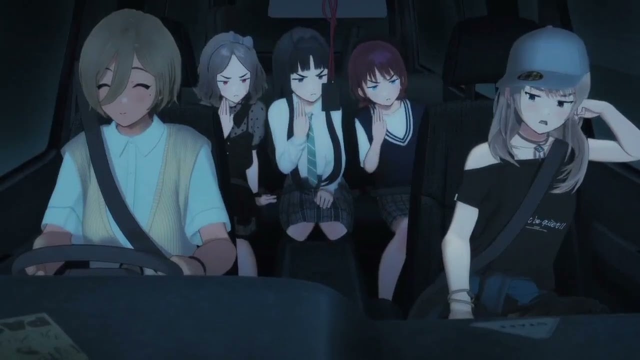 【GIRLS BAND CRY】Momoka can't drive manual