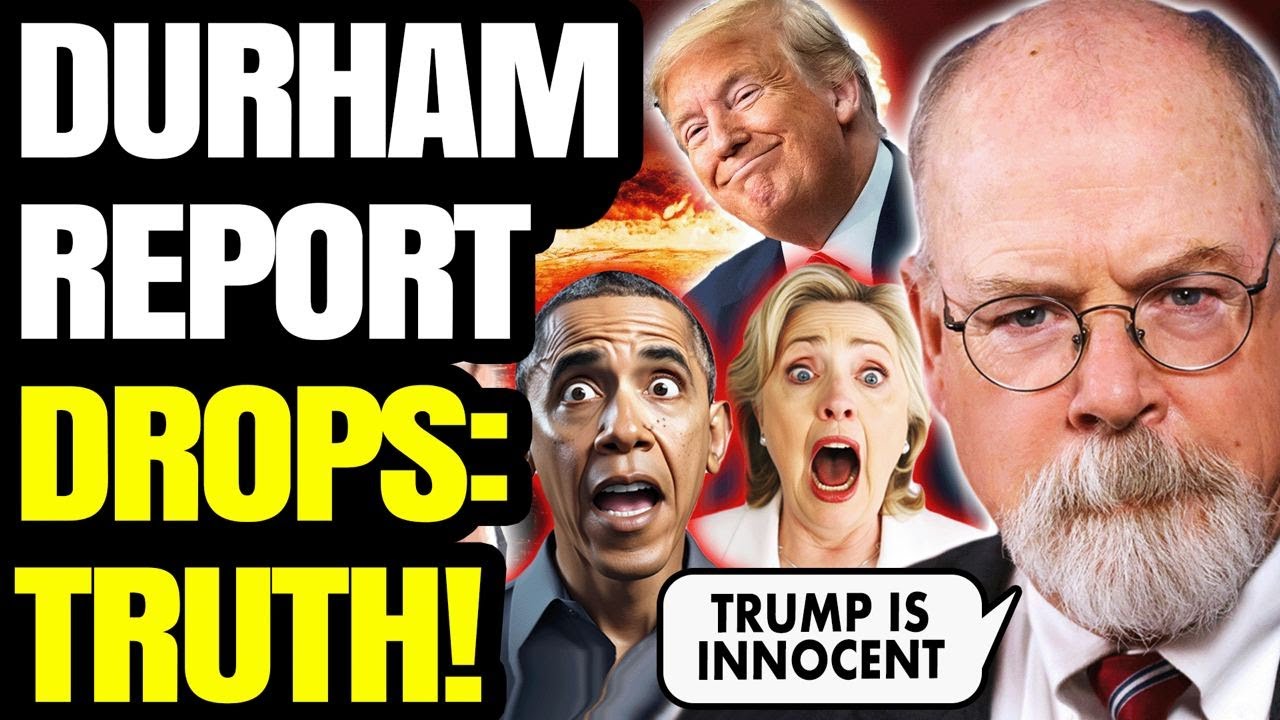 DC In PANIC: Durham Report Finally DROPS | Obama, Hillary, Biden All Implicated, Trump INNOCENT