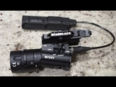 Unboxing and testing the Surefire M720V light