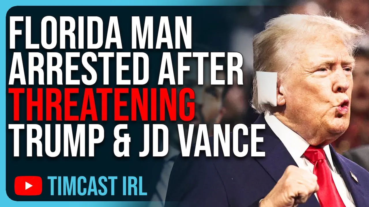 Florida Man ARRESTED After THREATENING Donald Trump & JD Vance