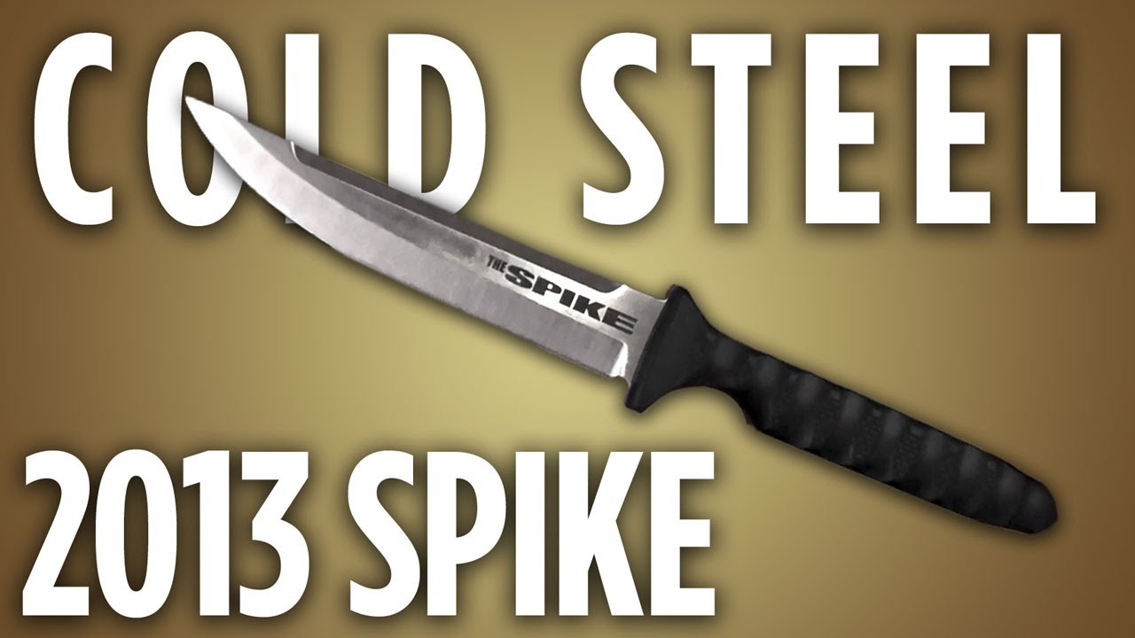 Cold Steel Spike Knives 2013: Fixed for EDC