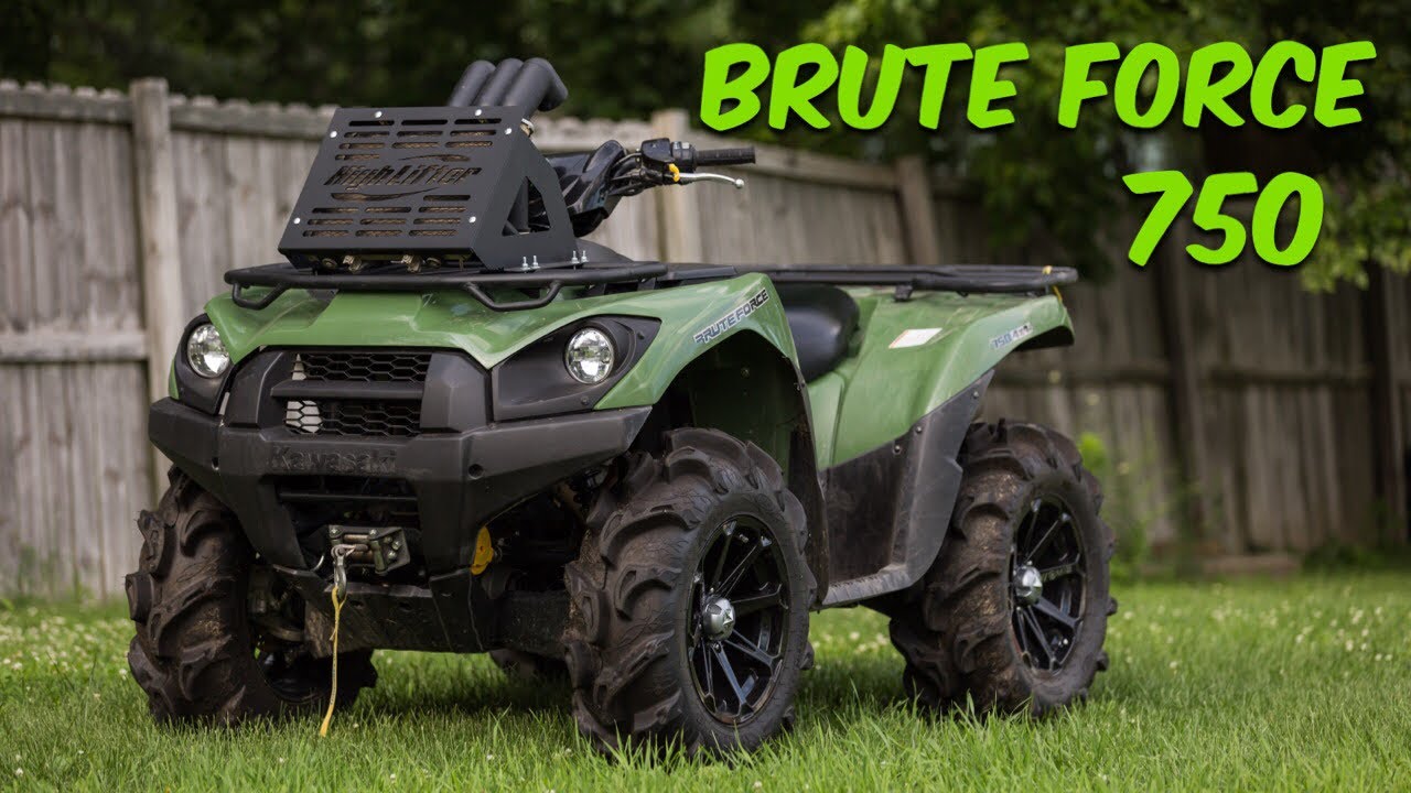 HERE SHE IS.... The Brute Force 750!!