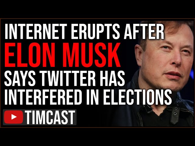 Internet ERUPTS After Elon Musk Says Twitter DID Interfere In Elections, Vows To Expose Documents