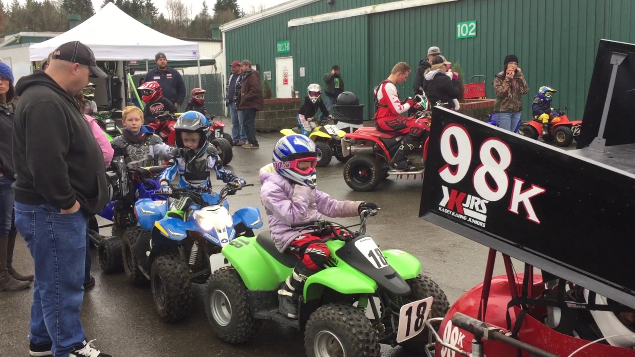 In the Pits of the Monroe County Races ATV, Kart, Moto X