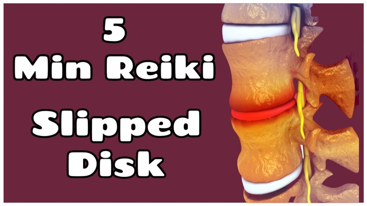 Reiki For Slipped Disk l 5 Minute Session l Healing Hands Series ✋✨🤚