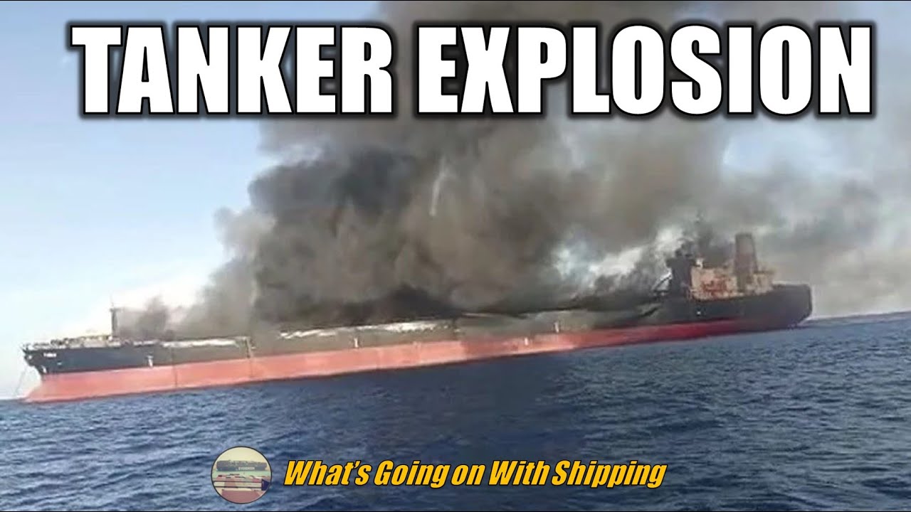 Tanker Pablo Explodes in the South China Sea | Rescue Efforts Underway | Ship-To-Ship Transfer?