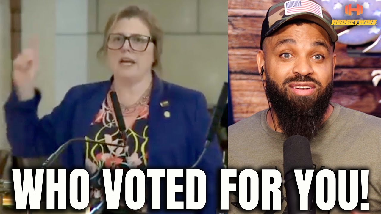 Democrat Senator Has Psychotic Break During Speech (Hodgetwins)