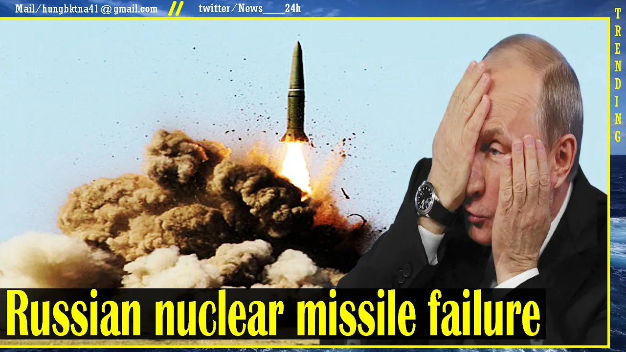 PUTIN failed to launch a missile with a nuclear warhead, a Russian village was destroyed