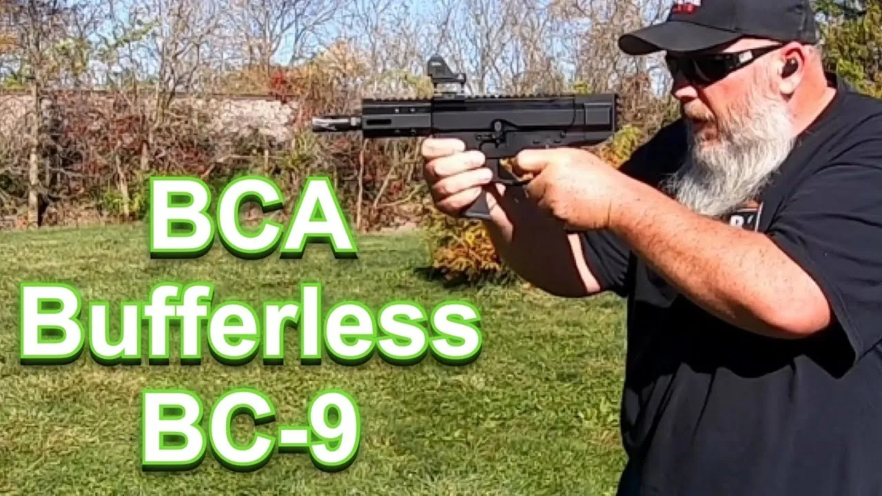 Bear Creek Arsenal BC-9 Bufferless Pistol - First Shots