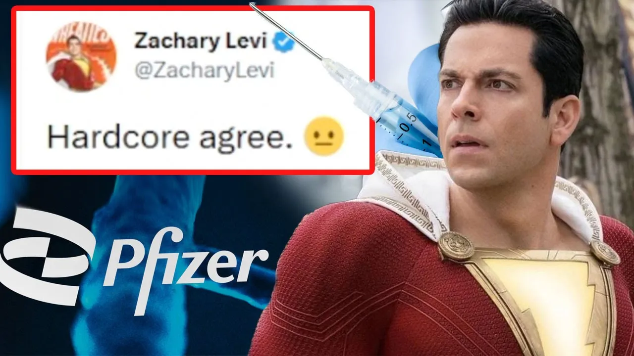 Zachary Levi agrees that PFIZER is a danger | Leftists mad (YoungRippa59)