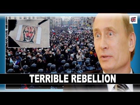 Putin faces collapse! Millions of outraged Russians tore through the capital - Incredible moment!