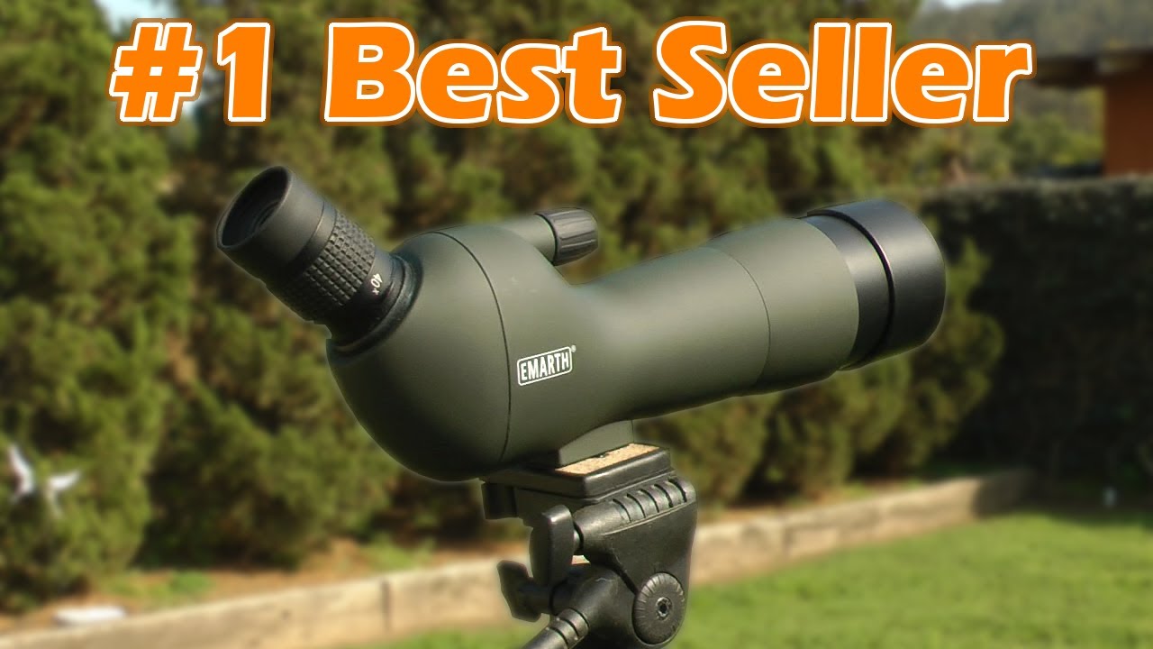 Amazon's Best Selling Spotting Scope (With Footage) Emarth 20-60x60AE