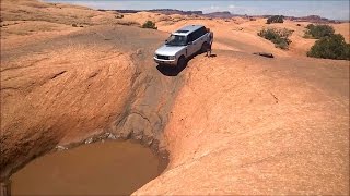 Range Rover on Hell's Revenge - Moab Offroad GoPro