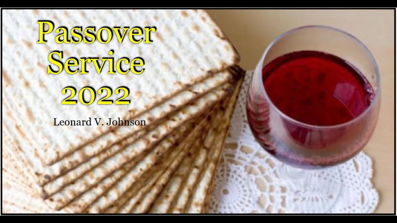 4-14-2022 - COJCOM Passover Service 2022