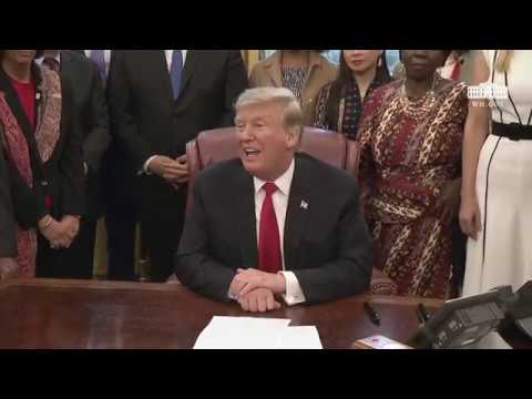 President Trump Signing to Launch the Women's Global Development and Prosperity Initiative