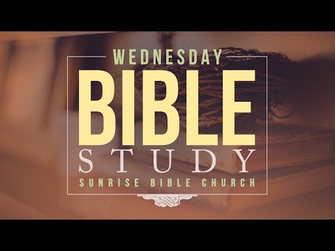 John Hood - Wednesday Bible Study