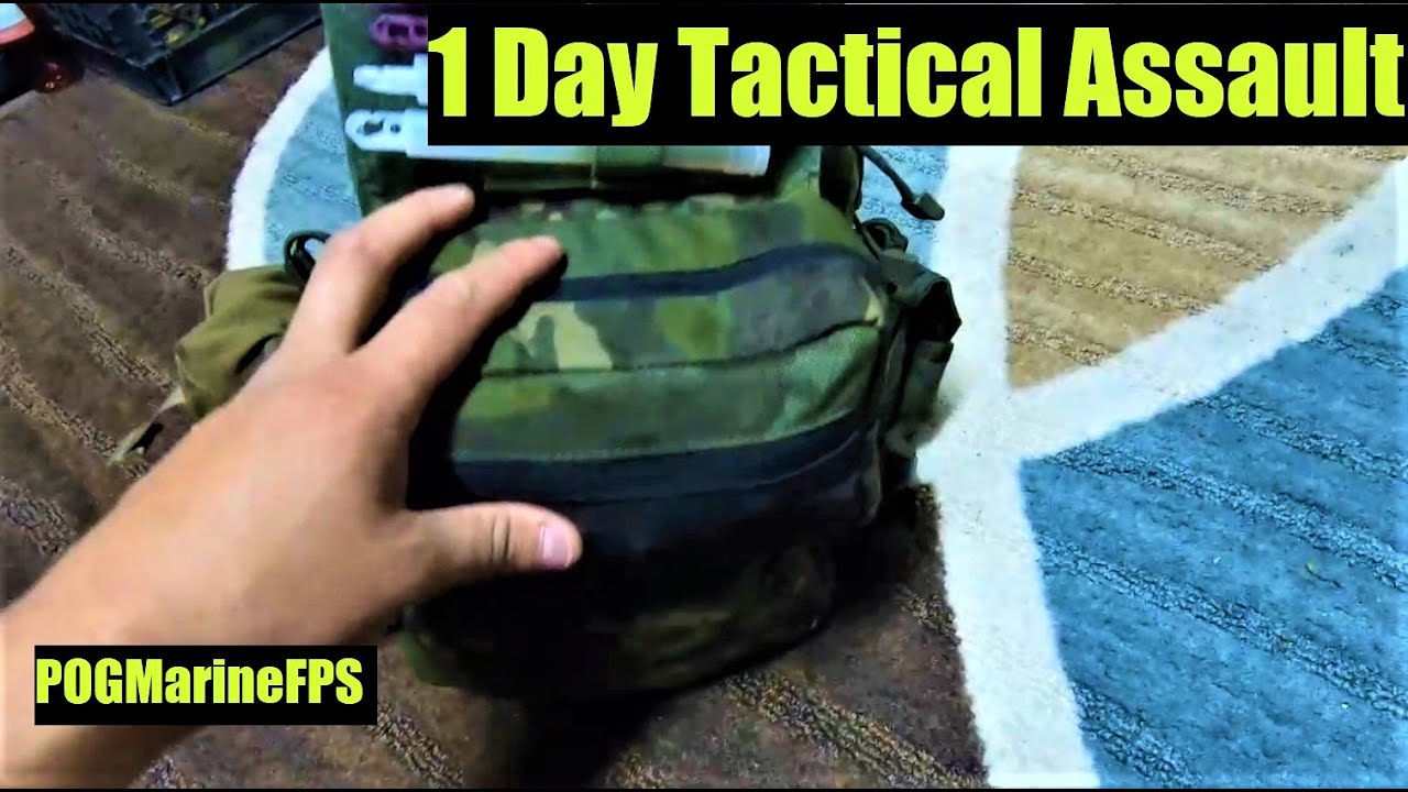 One Day Combat pack High Speed Tactical light weight advantage