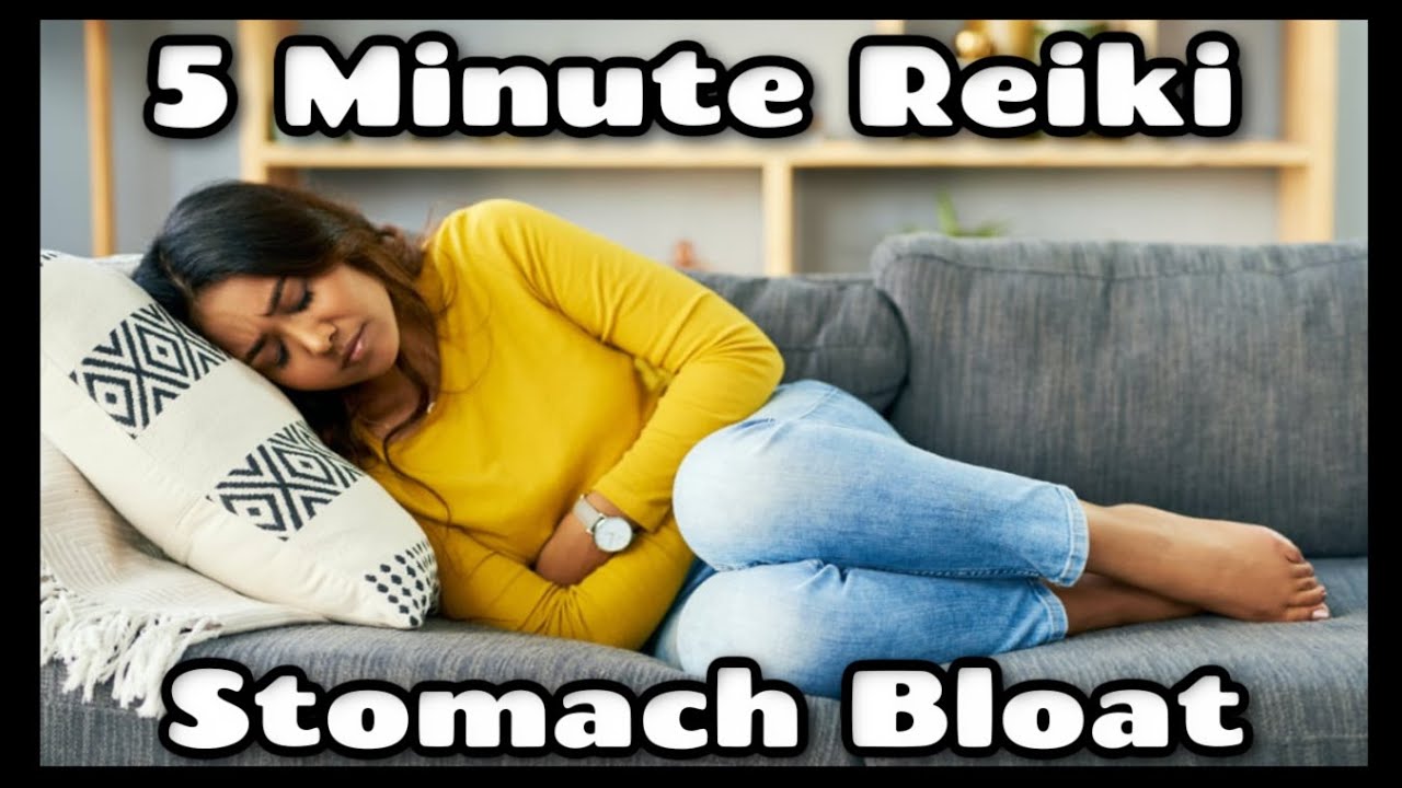 Reiki l Stomach Bloat & Upset l 5 Minute Session + Tuning Forks l Healing Hands Series