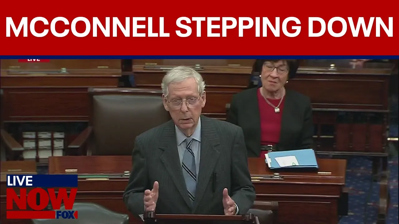 BREAKING: Mitch McConnell stepping down as Senate GOP leader in November | LiveNOW from FOX