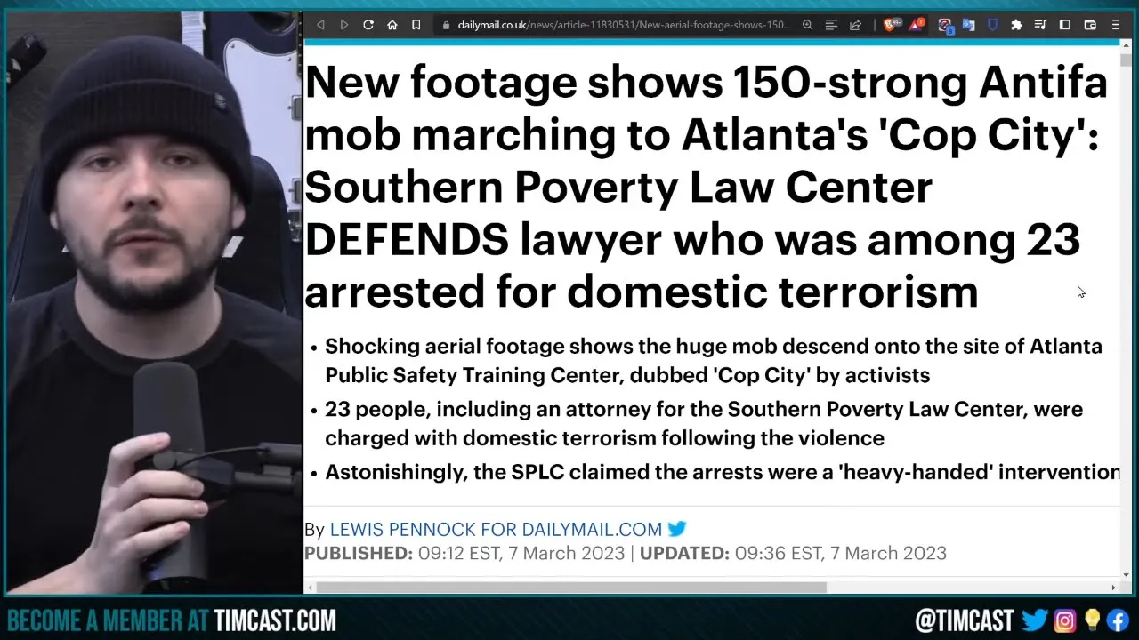 New Video Shows MASSIVE Antifa Terror Horde, 150 Strong Antifa Stage LARGEST Terror Attack Yet