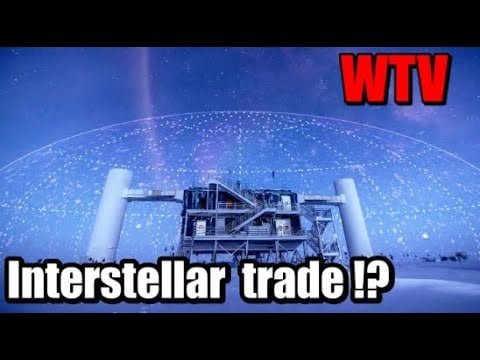 Is Antarctica an Interstellar trade Center?