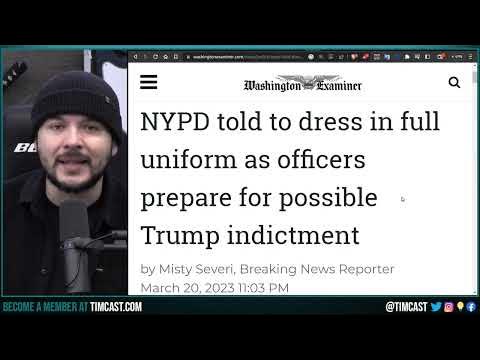ALL NYPD MOBILIZED For Trump Indictment, Trump RESPONDS Slamming Insane Left, Civil War Looming