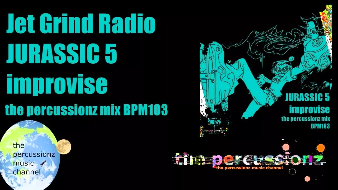 【remix】JURASSIC 5 - improvise the percussionz mix