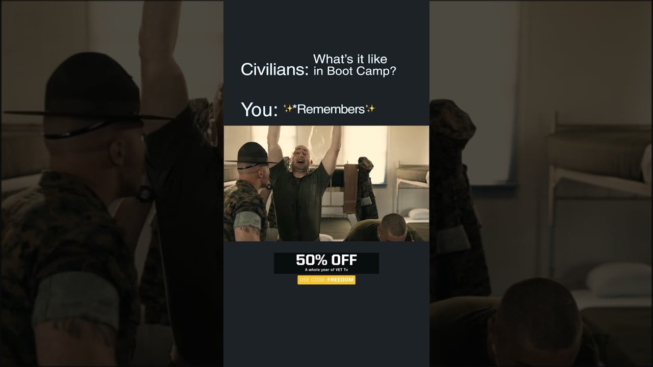 DRILL INSTRUCTORS VS MARINE RECRUITS | 40+ MILITARY SHOWS AVAILABLE ON VETERANTV.COM