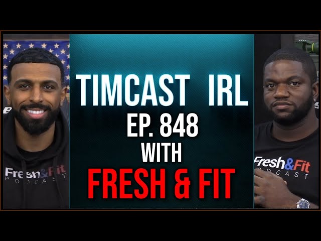 Timcast IRL - Trump's Mug Shot SPARKS OUTRAGE, Democrats FURIOUS THEY ARE SMILING w/Fresh & Fit