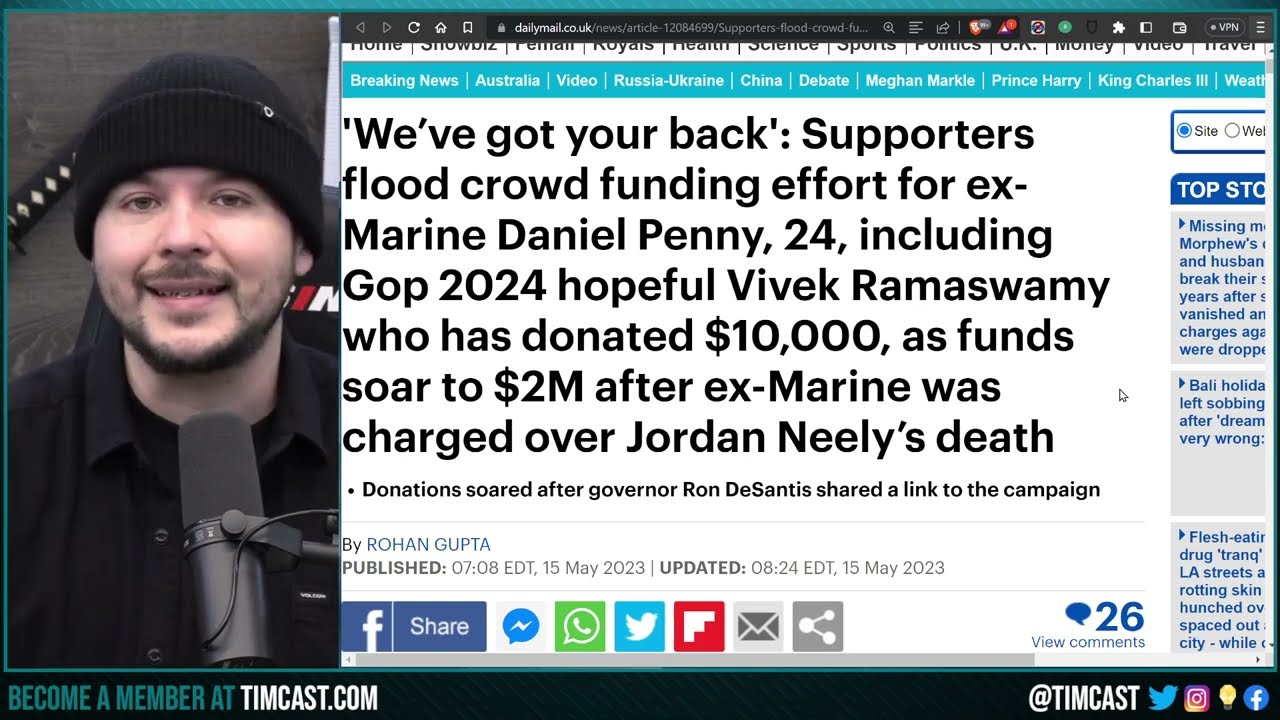 Daniel Penny Fund its Nearly $2M, Leftists FURIOUS, I Personally Donated $20k So We Can WIN This War