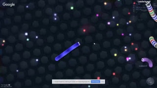slither.io first time playing (im a noobz)