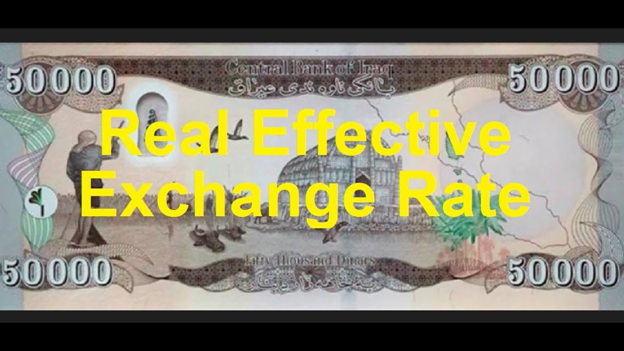 Iraq using a Real Effective Exchange Rate 03/28/24