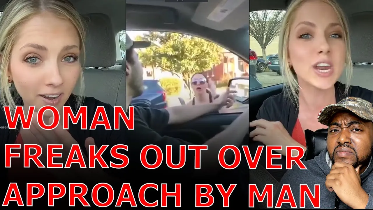 Woman FREAKS OUT Over Man Approaching Her Then DEMANDS Men To NEVER Approach Women In Parking Lots! (Black Conservative Perspective)