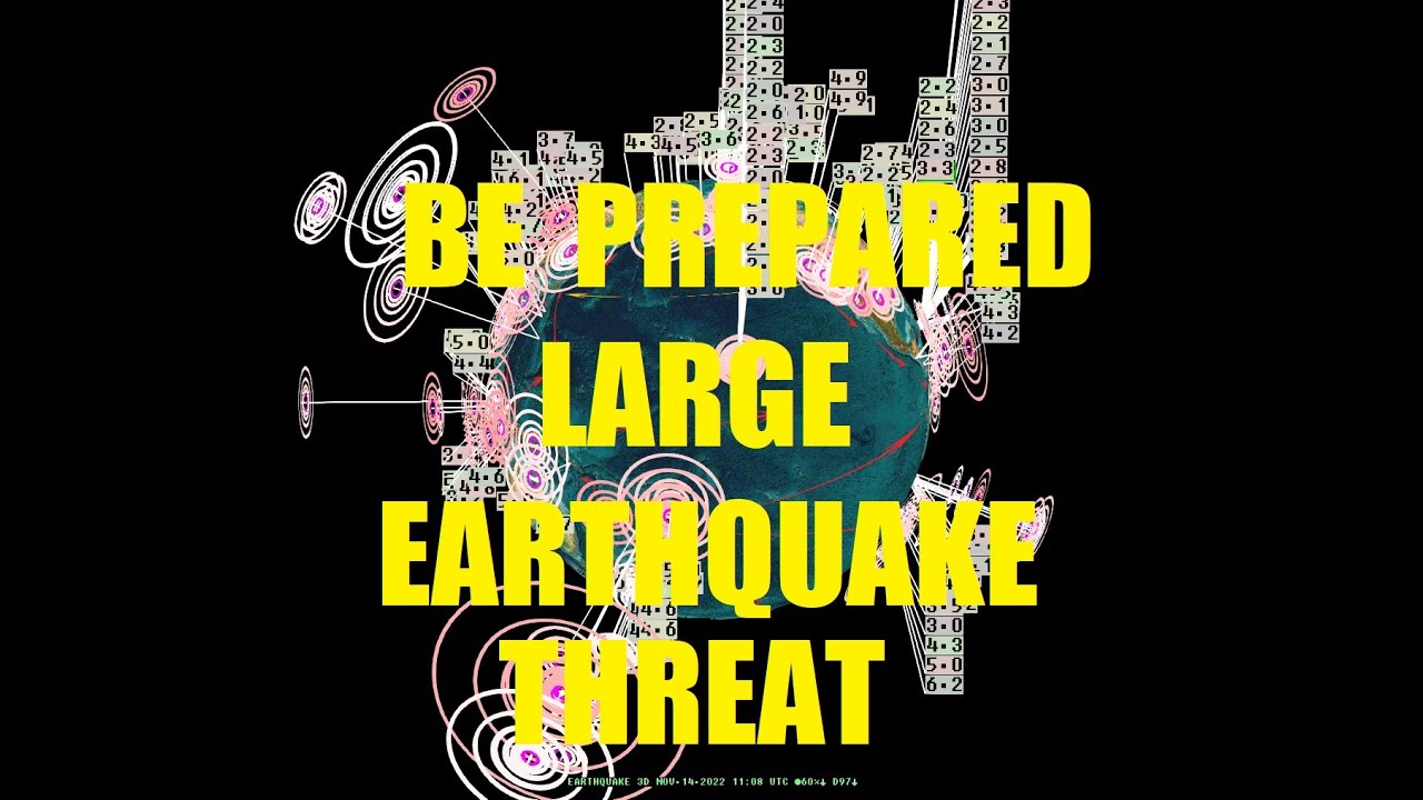 11/14/2022 -- SEISMIC ALERT -- Large Deep M6.4(M6.1) Earthquake below Japan -- World wide unrest due