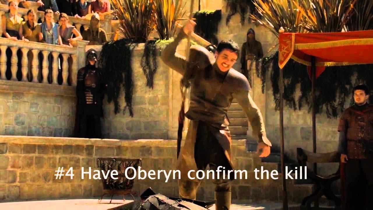 Oberyn vs Mountain (The Denial Version)