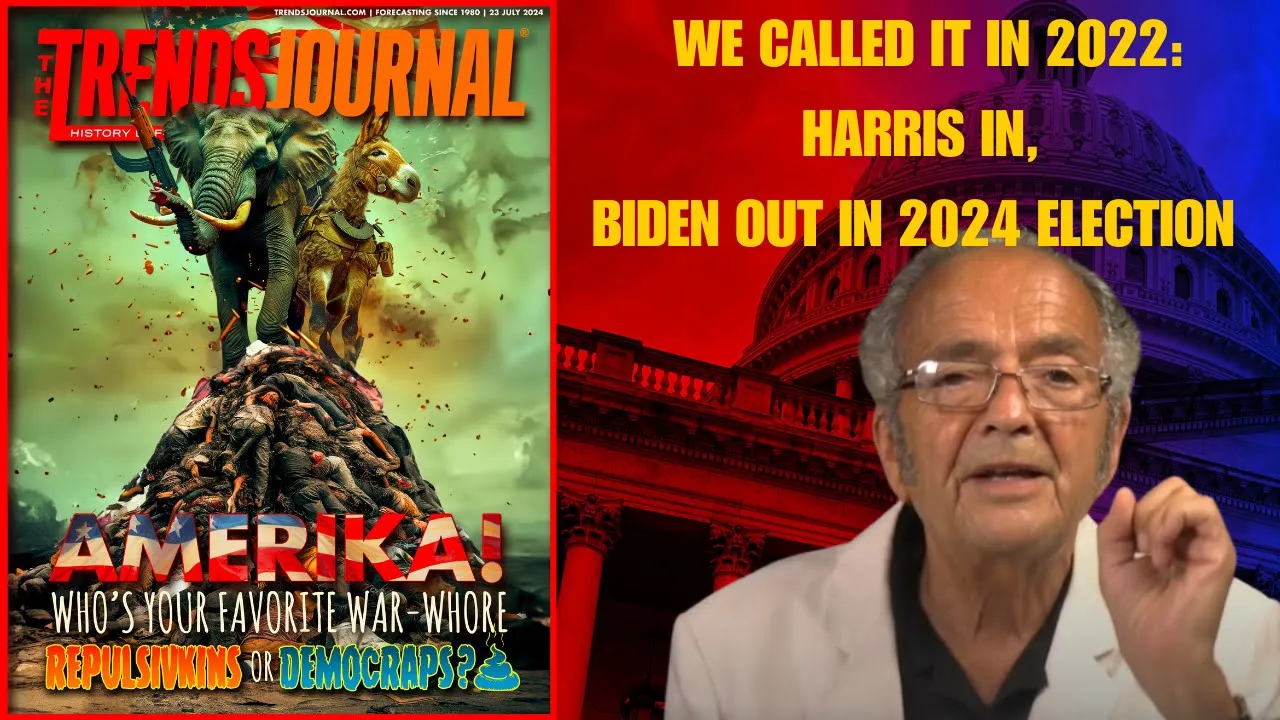 WE CALLED IT IN 2022: HARRIS IN, BIDEN OUT IN 2024 ELECTION