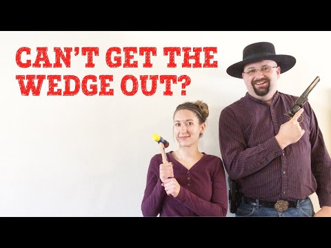 How To Remove The Wedge From A Colt Cap & Ball Revolver