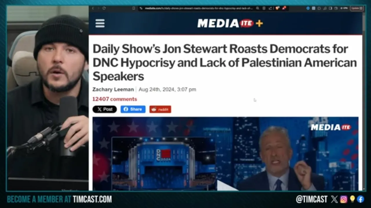 Jon Stewart ANNIHILATES Democrats Over DNC HYPOCRISY, Democrats Are A CULT And RFK Jr Proves It