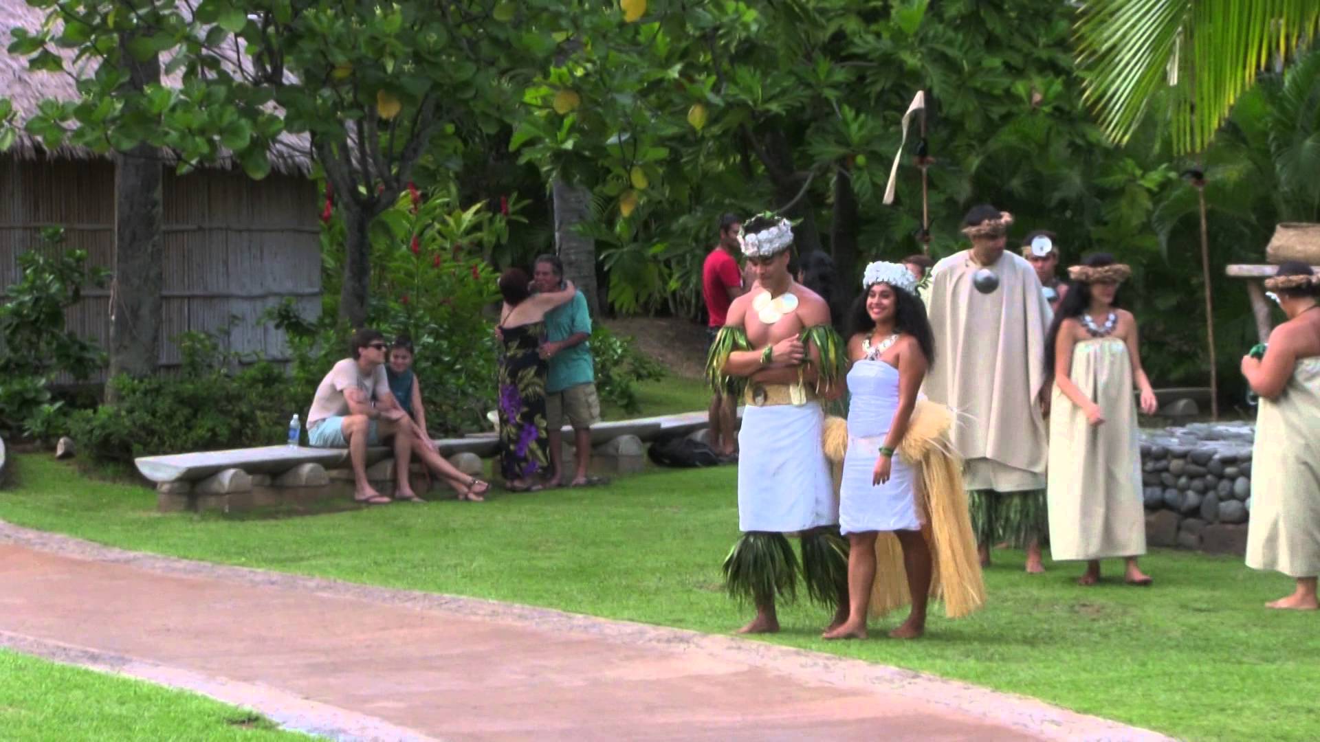 Let's Celebrate wedding Polynesian Cultural Center Hawaii