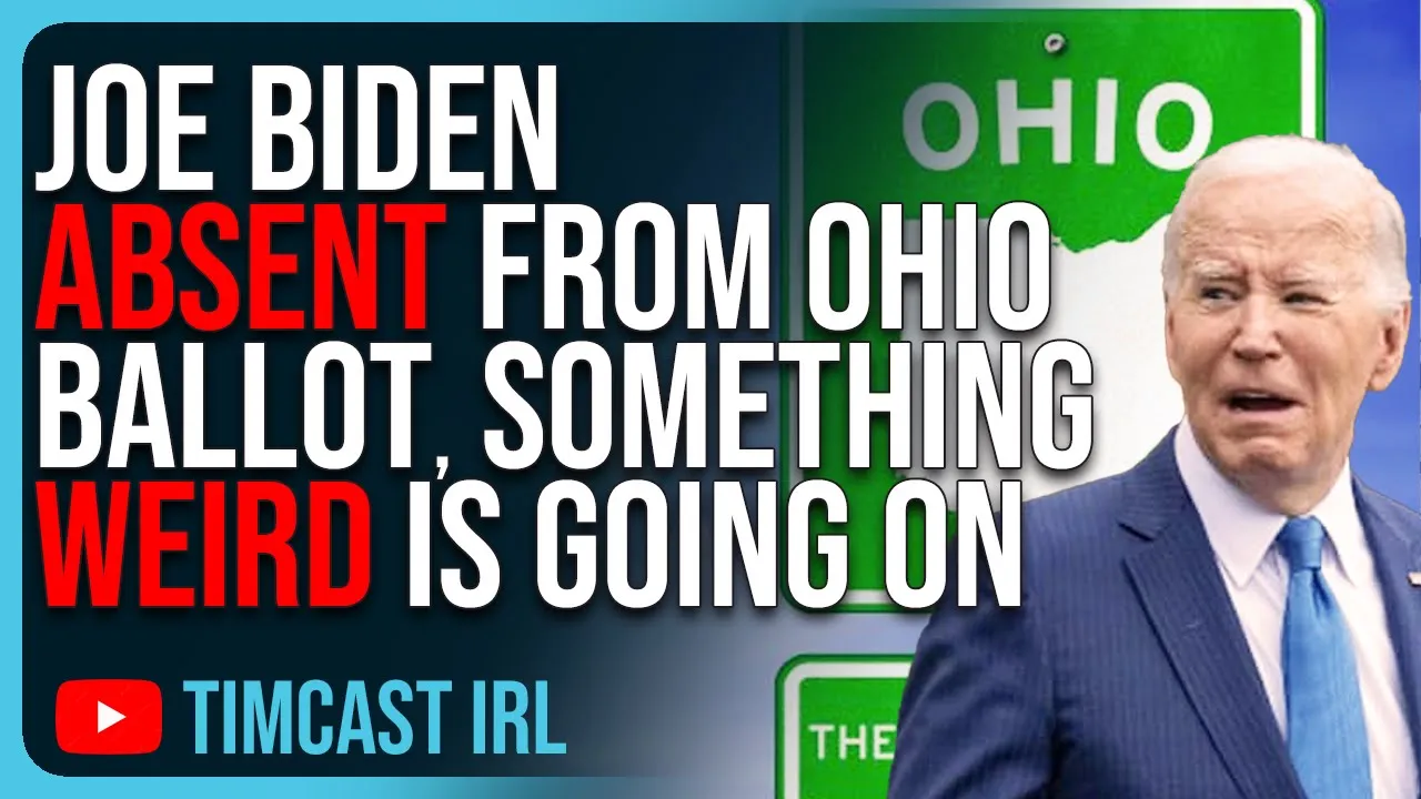 Joe Biden ABSENT From Ohio Ballot, Something WEIRD Is Going On