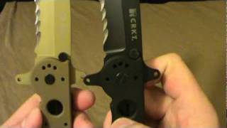 CRKT M16-14DSFG and M21-14SFG Review