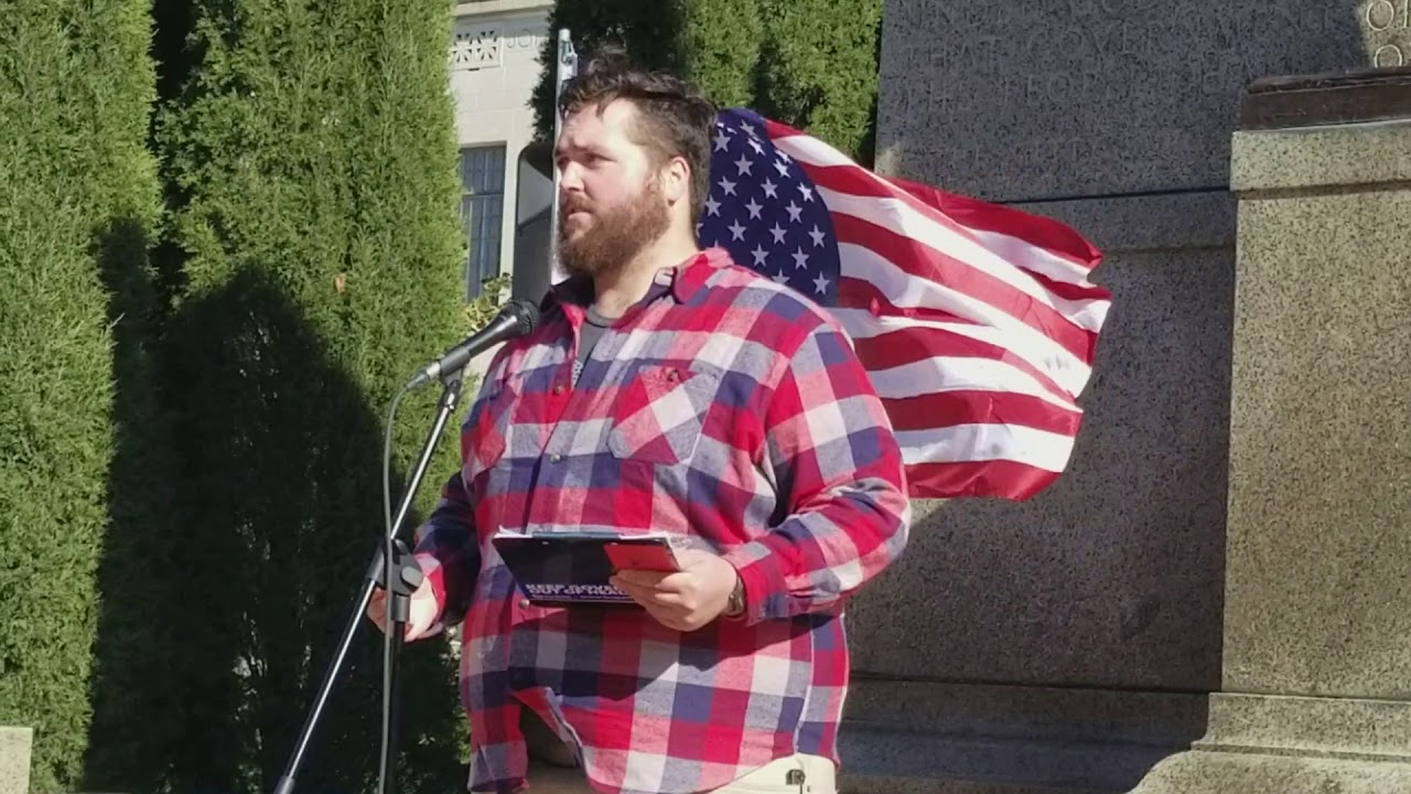 Nebraska 2A Capitol Rally Alex from 2nd Amendment Institute