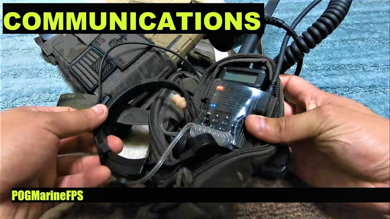 Communications Setup during SHTF WROL Bugout Covid19 Tactical Baofeng 8w Radio