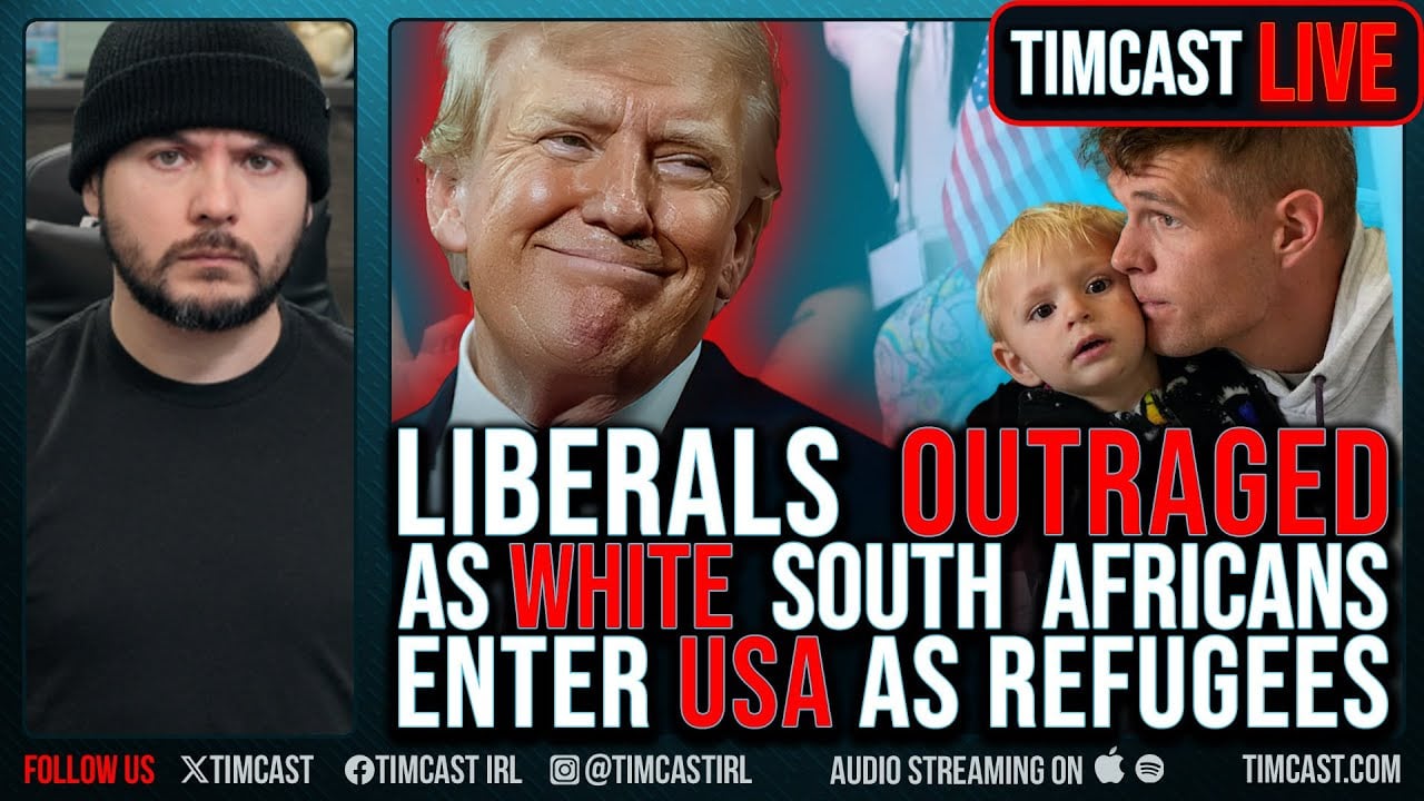Liberals OUTRAGED As White South Africans Enter US As Refugees PROVING They're RACIST Against Whites